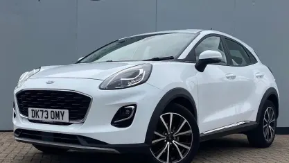 Used Ford Puma Titanium 125 HP (91 kW) 2023 White SUV