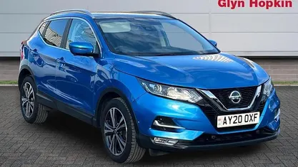 Used Nissan Qashqai N-Connecta 160 HP (117 kW) 2020 Blue SUV