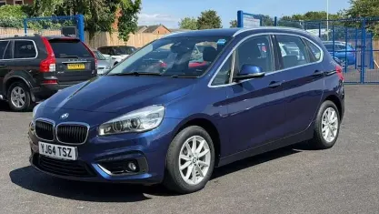 Used BMW 218 150 HP (110 kW) 2014 Blue Coupe