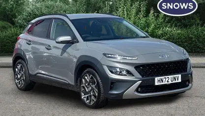 Usado Hyundai Kona Premium 141 CV (103 kW) 2022 Gris SUV