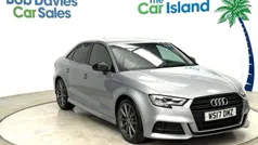 Silver Used 2017 Audi A3 Black Edition Sedan | £14,250 (Fair price)