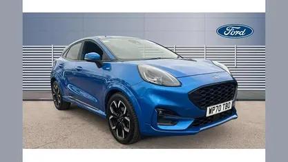 Used Ford Puma ST-Line X 125 HP (91 kW) 2020 Blue SUV