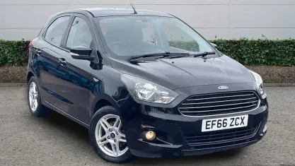 Used Ford Ka Plus Zetec 86 HP (63 kW) 2017 Black Hatchback