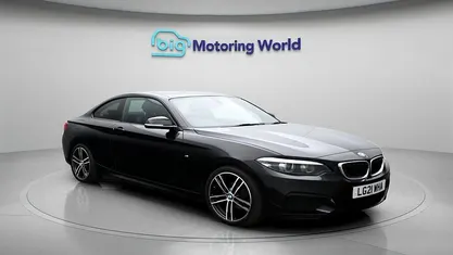 Used BMW 218 M Sport 136 HP (100 kW) 2021 Black Coupe