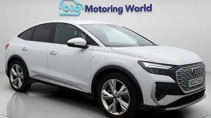 Used Audi Q4 Sportback e-tron S-Line 150 kW (204 HP) 2023 White SUV