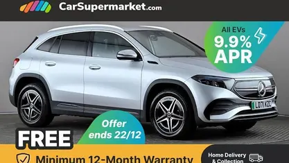 Used 2022 Mercedes EQA250 AMG line SUV | £20,197 (Good price)