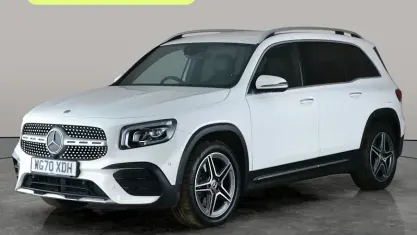 Used Mercedes GLB220 AMG Line Premium 190 HP (139 kW) 2021 White SUV