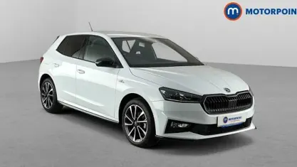 Used Skoda Fabia Monte Carlo 116 HP (85 kW) 2025 White Hatchback