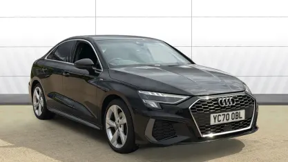 Used Audi A3 Advanced 150 HP (110 kW) 2020 Black Sedan
