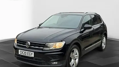 Black Used 2020 VW Tiguan Match SUV | £14,695 (Good price)