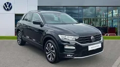 Deep black pearl Used 2021 VW T-Roc Active SUV | £21,000 (Fair price)