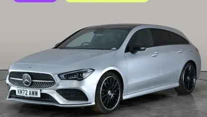 Used Mercedes CLA220 Shooting Brake AMG Line Premium Plus 190 HP (139 kW) 2022 Silver Estate