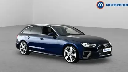 Used Audi A4 S-Line 204 HP (150 kW) 2024 Blue Estate