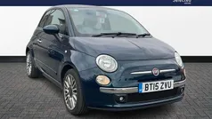 Blue Used 2015 Fiat 500 Lounge Hatchback | £4,995 (Good price)