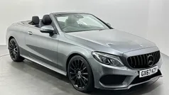 Used 2018 Mercedes C220 AMG line Cabriolet | £16,996 (Fair price)