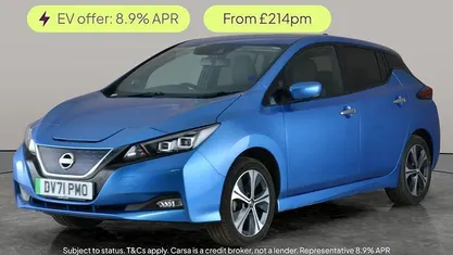 Used 2021 Nissan Leaf Tekna Hatchback | £11,537 (Fair price)
