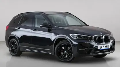 Used BMW X1 Sport Line 192 HP (141 kW) 2021 Black SUV