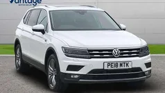 White Used 2018 VW Tiguan Allspace SEL SUV | £19,390 (Fair price)