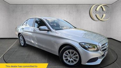 Usado Mercedes C200 SE 184 HP (135 kW) 2017 Prateado Sedan