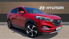 Red Used 2017 Hyundai Tucson Premium SUV | £11,991 (Good price)