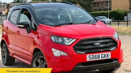 Used Ford Ecosport ST-Line 140 HP (102 kW) 2018 Red SUV