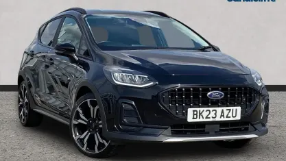 Used Ford Fiesta Active X 125 HP (91 kW) 2023 Black Hatchback