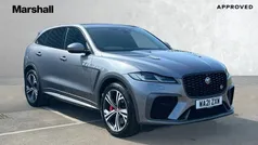 Grey Used 2021 Jaguar F-Pace SVR SUV | £43,292 (Fair price)