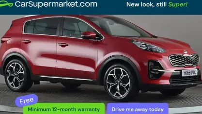 Usado Kia Sportage GT-Line 136 HP (100 kW) 2019 Vermelho SUV
