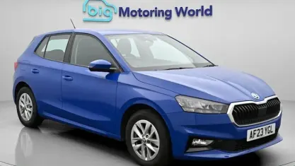 Used Skoda Fabia Comfort 110 HP (80 kW) 2023 Blue Hatchback
