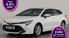 White Used 2021 Toyota Corolla Estate | £18,173 (Fair price)