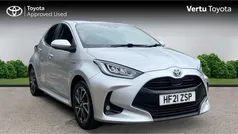 Silver Used 2021 Toyota Yaris Hybrid Design Hatchback | £14,495 (Fair price)