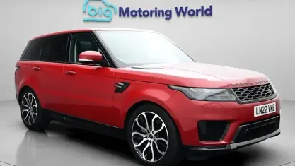 Used Land Rover Range Rover Sport HSE 250 HP (183 kW) 2021 Red SUV