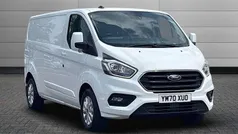 White Used 2021 Ford Transit Custom Limited Van | £17,988 (Fair price)