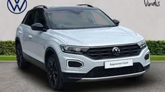 Silver Used 2021 VW T-Roc Black Edition SUV | £20,601 (Fair price)