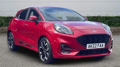 Gebraucht Ford Puma ST-Line X 125 PS (91 kW) 2022 Rot SUV