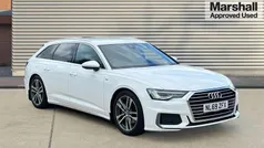 White Used 2019 Audi A6 S-Line Estate | £20,058 (Fair price)