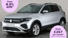 Silver Used 2024 VW T-Cross Match SUV | £19,613 (Fair price)