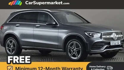 Used Mercedes GLC300e AMG line 320 HP (235 kW) 2022 Grey Estate