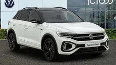 White New 2025 VW T-Roc Black Edition SUV | £32,500 (Fair price)