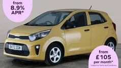 Yellow Used 2022 Kia Picanto Hatchback | £8,961 (Fair price)