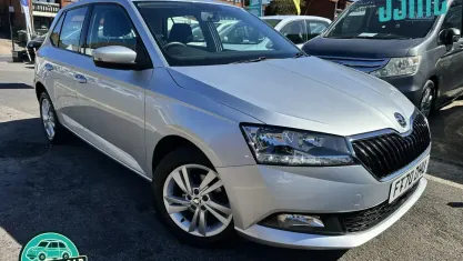 Used Skoda Fabia SE 95 HP (69 kW) 2021 Silver Hatchback