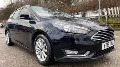 Used Ford Focus Titanium 125 HP (91 kW) 2017 Black Estate