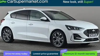 Used Ford Focus ST-Line 125 HP (91 kW) 2023 White Hatchback