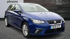 Blue Used 2018 Seat Ibiza SE Technology Hatchback | £7,310 (Fair price)