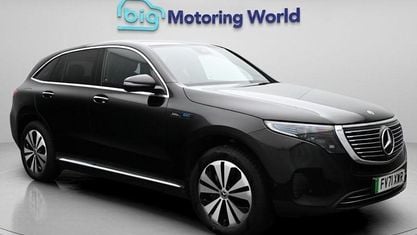Usado Mercedes EQC400 300 kW (408 HP) 2022 Preto SUV