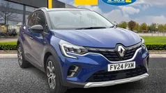 Blue/black Used 2024 Renault Captur Techno SUV | £17,495 (Fair price)