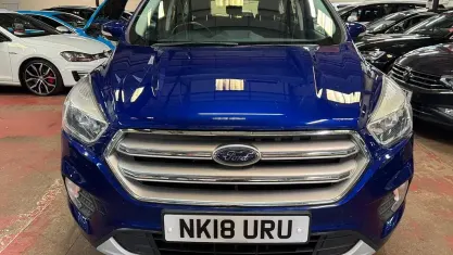 Used Ford Kuga Zetec 120 HP (88 kW) 2018 Blue SUV