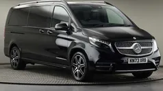 Black Used 2023 Mercedes V220 AMG line MPV | £58,700 (Fair price)