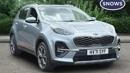Used Kia Sportage GT-Line S 177 HP (130 kW) 2021 Silver SUV