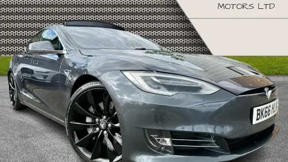 Used Tesla Model S Standard Range 306 kW (417 HP) 2016 Silver Hatchback